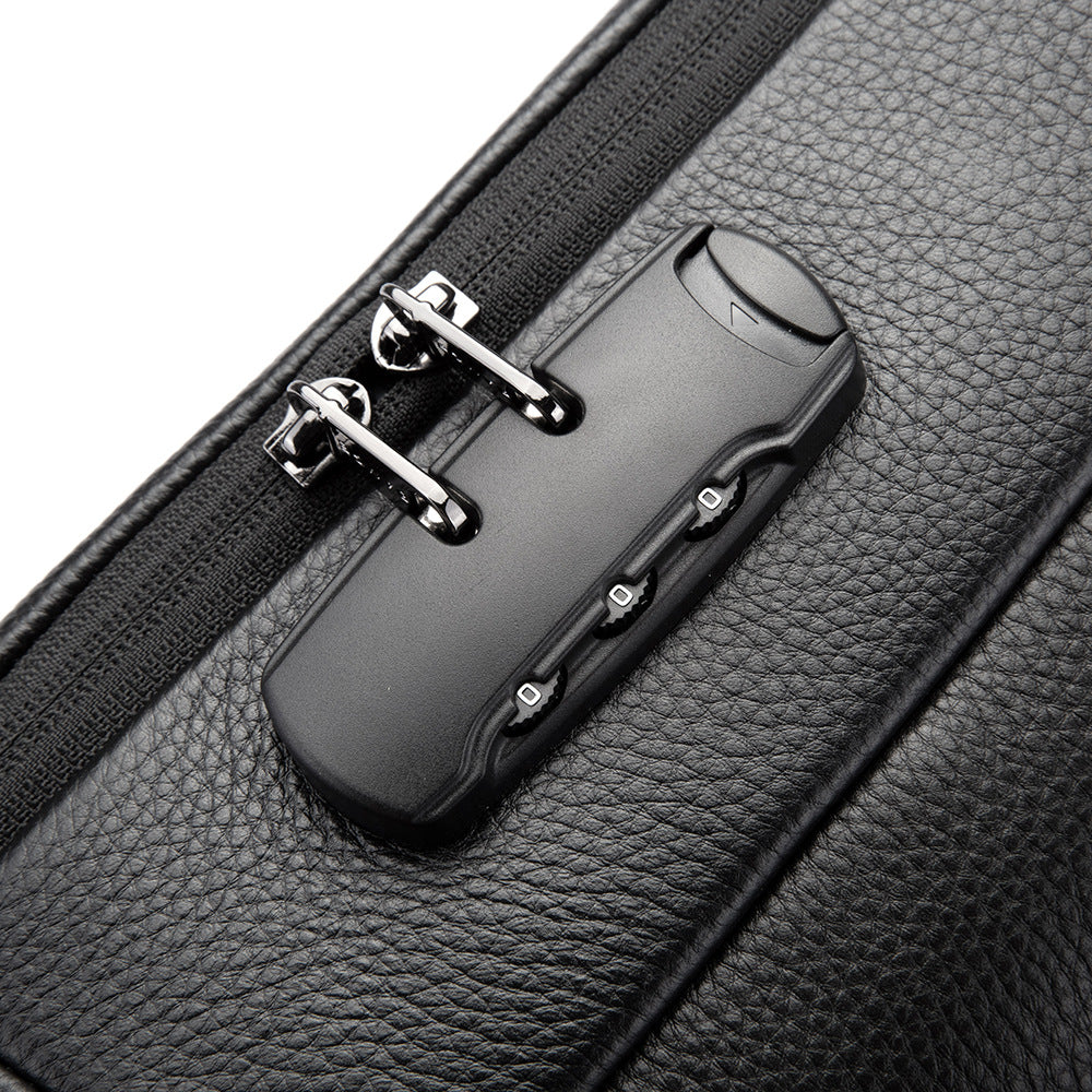 BG092 LEATHER BACKPACK