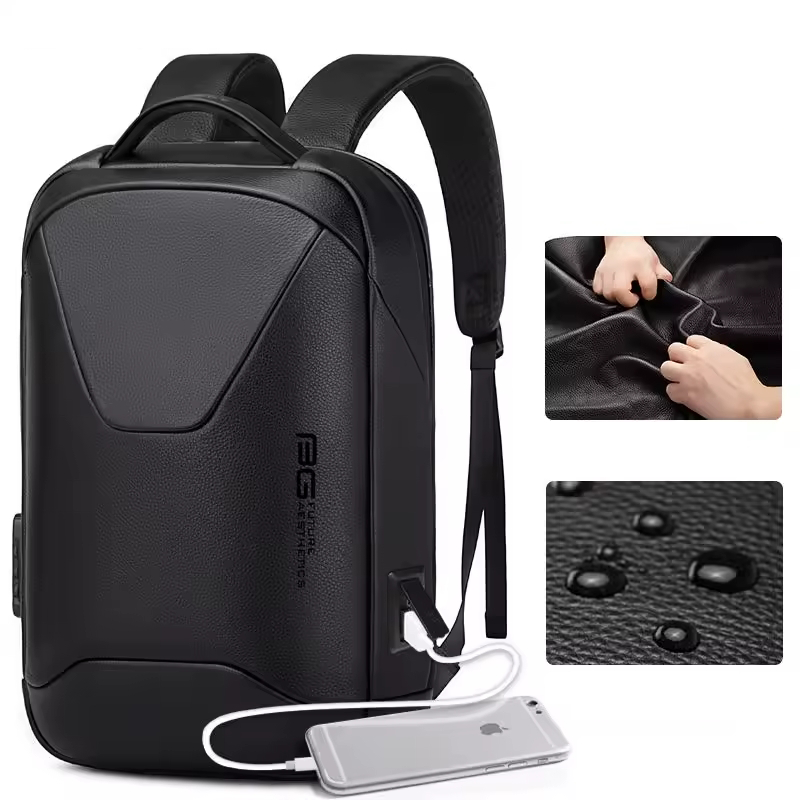 BG092 LEATHER BACKPACK